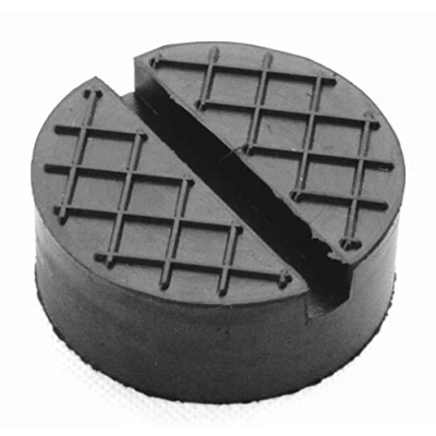 Abbildung von Gummi Unterlage Auflage Wagen Heber Hebebühne Auto Klotz Rangier Wagenheber Puffer Reifen Reifenwechsel LKW Räder KFZ Zubehör (65x25mm)