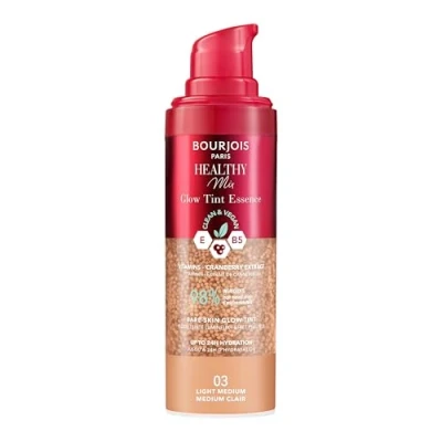 Abbildung von Bourjois Healthy Mix Glow Tint Essence feuchtigkeitsspendende Haut Ausgleichsessenz, 03 Light Clair, 30ml