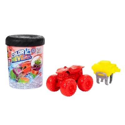 Abbildung von Mattel GmbH Spielzeug Monstertruck HJF39 Hot Wheels Monster Trucks Color Reveal Sortiment