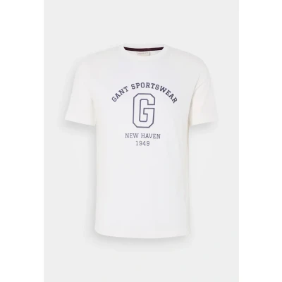 Abbildung von GANT Graphic Tshirt print, Herren, Größe: Medium, Eggshell