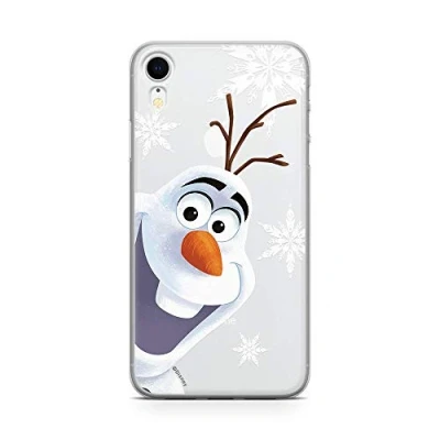 Abbildung von Original und Offiziell lizenziertes Disney Die Eiskönigin Handyhülle für iPhone XR, Case, Hülle, Cover aus Kunststoff TPU Silikon, schützt vor Stößen Kratzern