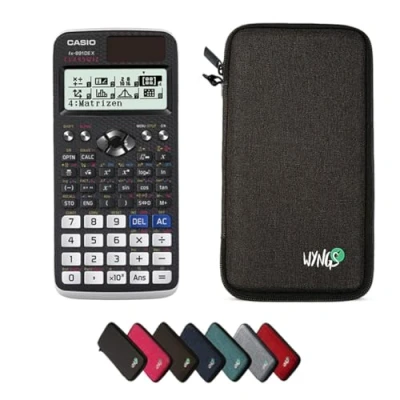 Abbildung von CALCUSO Sparpaket Dunkelgrau mit Taschenrechner Casio FX 991DE X ClassWiz