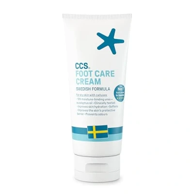 Abbildung von Professional Fußcreme für rissige Fersen und sehr trockene füsse 175ml Fußpflege Fusscreme mit 10% Urea + Eukalyptusöl Spendet Feuchtigkeit macht harte Haut Hornhaut weich Fusspflege CCS