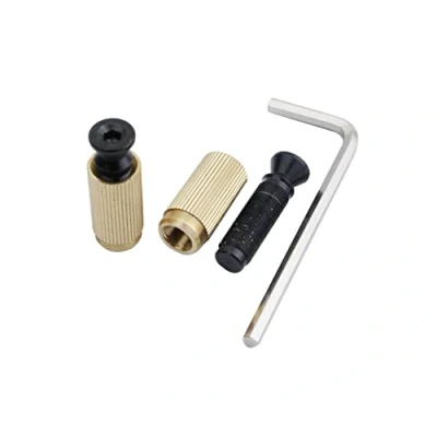 Abbildung von Guyker Tremolo Bridge Studs &amp; Anchors Posts, Mounting Bolt Screw Inserts Compatible with GE1996T / 510TS System black