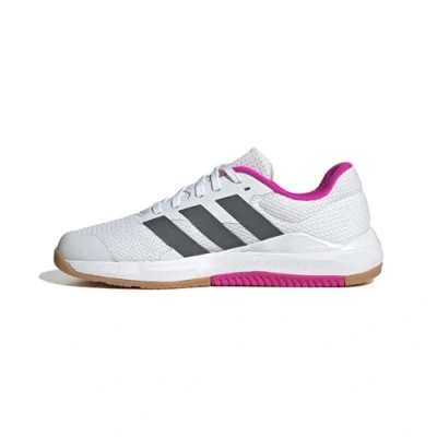 Abbildung von adidas Damen Dropset Base Training Shoes, Cloud White/Grey Five/Shock Pink, 39 1/3 EU