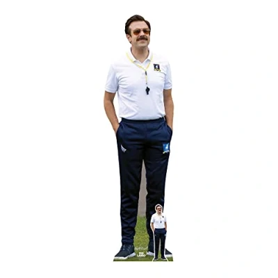 Abbildung von STAR CUTOUTS Ted Lasso Fußballmanager Jason Sudeikis Lifesize Karton Cutout