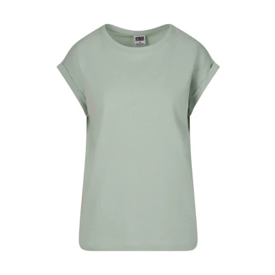 Abbildung von Urban Classics Extended Shoulder Tshirt basic, Damen, Größe: 4XL, Frostmint
