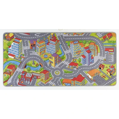 Abbildung von HANSE Home Kinderteppich &quot;Smart City&quot;, rechteckig, Kurzflor, Kinderteppich, Rutschfest, Spielteppich, Kinderzimmer