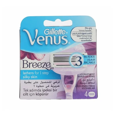 Abbildung von Gillette Venus ComfortGlide Breeze Razor Blades 4 pack St.