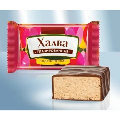 Abbildung von Pralinen Halva aus Sonnenblumenkernen in kakaohaltiger Fettglasur lose 500g