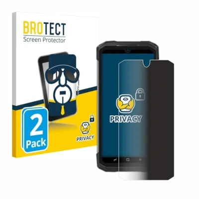 Abbildung von BROTECT (2 Stück Anti Spy Blickschutzfolie für Doogee S98 Pro Privacy Screen Protector [Displayschutz Folie, Sichtschutz, Blaulichtfilter]