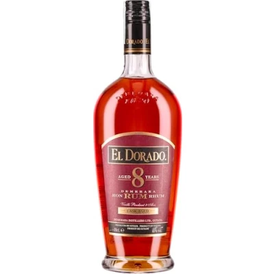 Abbildung von El Dorado 8 Jahre Rum (1 x 0.7 l)