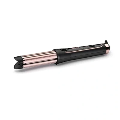 Abbildung von BaByliss Lockenstab C112E Curl Styler Luxe, Keramik Beschichtung, mit Heiß Kalt Technologie