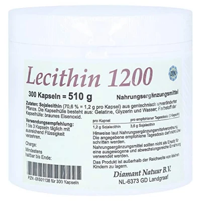 Abbildung von Lecithin 1200 Kapseln 300 St