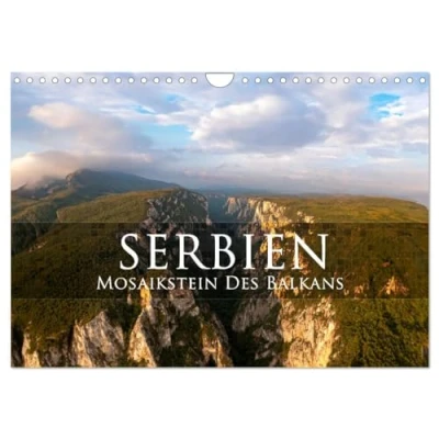 Abbildung von Serbien Mosaikstein des Balkans (Wandkalender 2025 DIN A4 quer), CALVENDO Monatskalender
