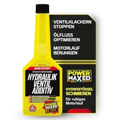 Abbildung von PowerMaxed Hydraulik Ventil Stössel Hydrostößel Additiv 325ml