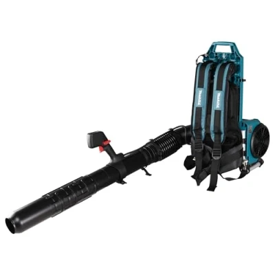 Abbildung von Makita UB002CZ, Rucksack Gebläse, 273,6 km/h, Schwarz, Blau, 22000 RPM, 95,5 dB, 1140 m3/h SOLO