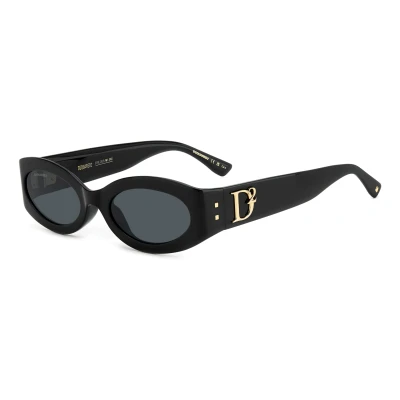 Abbildung von Dsquared2 Sonnenbrille, Damen, Größe: 54, Black