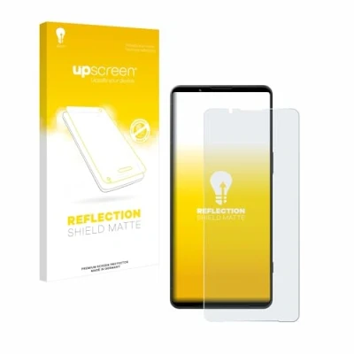 Abbildung von upscreen Entspiegelungs Schutzfolie für Sony Xperia 1 VI Displayschutz Folie Matt [Anti Reflex, Anti Fingerprint]