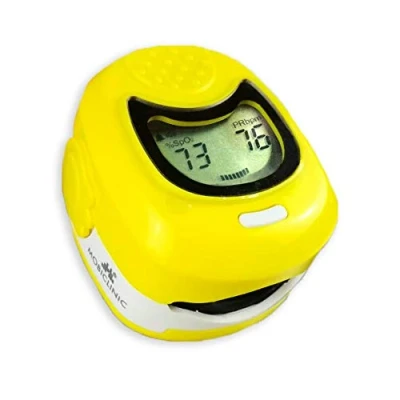 Abbildung von Mobiclinic, Pulsoximeter für Kinder, PX 03, Propulsoximeter fingeroximeter, Oximeter, LCD Display, Sauerstoffsättigung, Herzfrequenz und Balkendiagramm, Über 5 Jahre alt, Wiederaufladbare Batterie