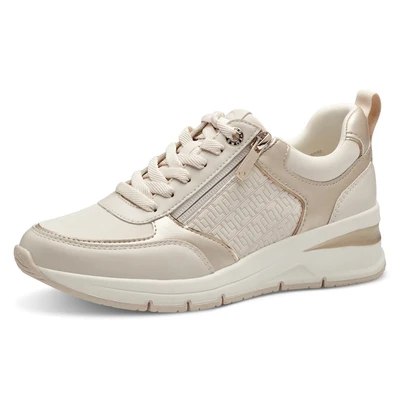 Abbildung von Tamaris Sneaker low, Damen, Größe: 37, Ivory Schuhe
