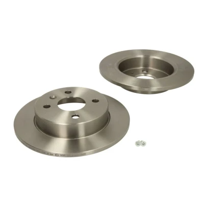 Abbildung von DELPHI BG3403 Bremsscheibe 240 10 4 voll geölt unbehandelt ohne Radlager, ABS Sensorring OPEL: Astra G CC, Limousine, Meriva A