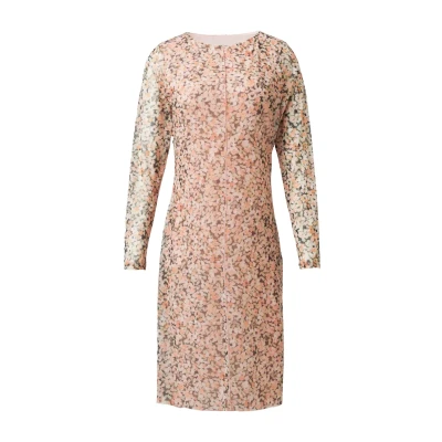 Abbildung von comma casual identity Floralem Freizeitkleid, Damen, Größe: 32, Rosa