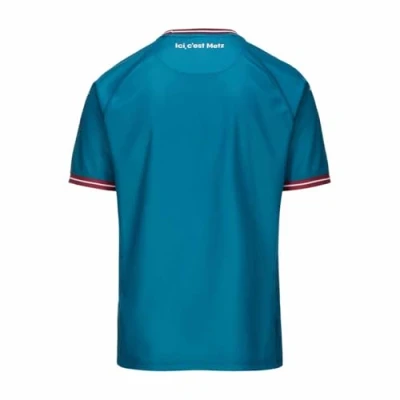 Abbildung von Kappa Gara FC METZ Kombat AWAY Vereinsmannschaften, Herren, Größe: Large, Blue petrol/red
