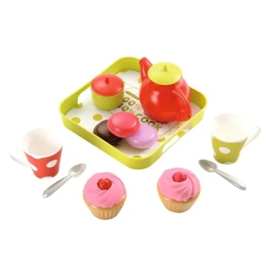Abbildung von Ecoiffier 100 Chef Tee Set mit Tablett