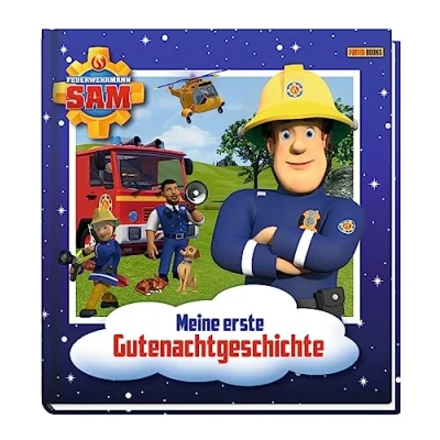 Abbildung von Feuerwehrmann Sam: Meine erste Gutenachtgeschichte: Pappbilderbuch mit wattiertem Cover
