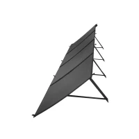 Abbildung von Sandberg Solar Charger 200W QC 3.0+PD+DC, Hocheffizientes Solarladegerät für Laptops Handys Tablets Powerbanks, Solarbetrieben, Faltbare Panels, Ständer besten Ladewinkel, Wasserdicht (IP67)