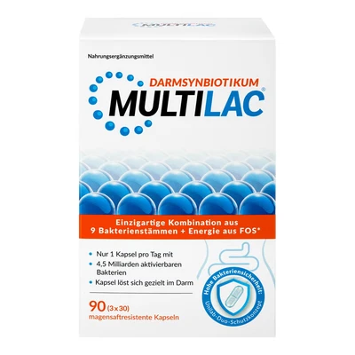 Abbildung von Multilac Darmsynbiotikum 3X30 St