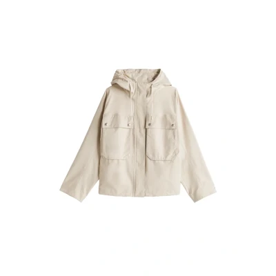 Abbildung von Tommy Hilfiger Short Übergangsjacke, Damen, Größe: 44, Ivory petal