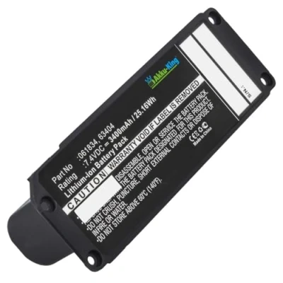 Abbildung von Akku King kompatibel mit Bose 063287, 063404 Li Ion 3400mAh für Soundlink Mini