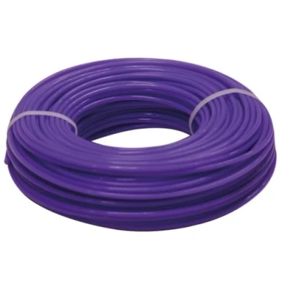 Abbildung von Toolland Trimmerfaden, Nylon, Violett, 3 mm, 50 m