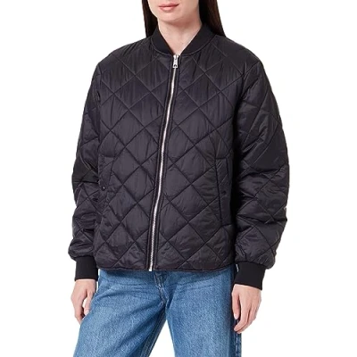 Abbildung von Vero Moda Vmhayleoliva Short Jacket Bomberjacke, Damen, Größe: Medium, Black
