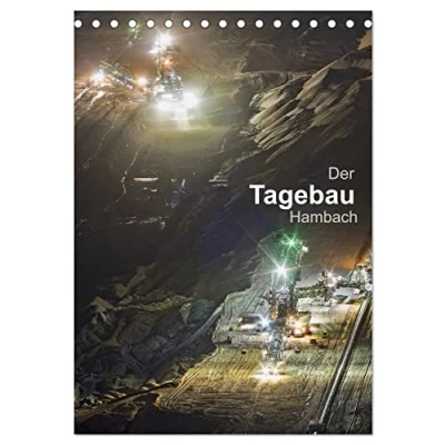 Abbildung von Der Tagebau Hambach (Tischkalender 2025 DIN A5 hoch), CALVENDO Monatskalender