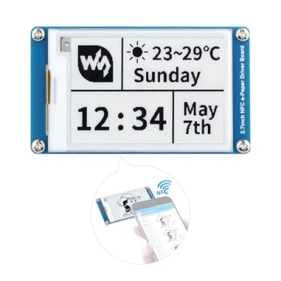 Abbildung von Waveshare 2.7inch Passive Powered E Paper Module