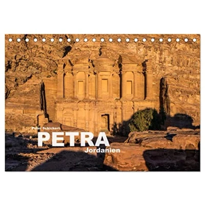 Abbildung von Petra Jordanien (Tischkalender 2025 DIN A5 quer), CALVENDO Monatskalender