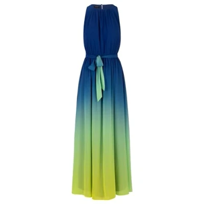 Abbildung von Apart Maxikleid, Damen, Größe: 46, Blau multicolor