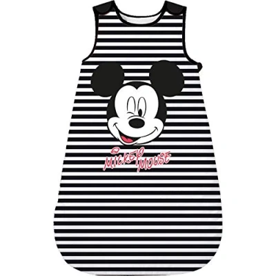 Abbildung von Disney Mickey Mouse Babyschlafsack weicher und atmungsaktiver Baby Schlafsack aus Baumwolle