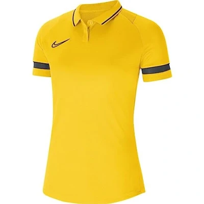 Abbildung von Nike Performance Fussball Sport Tshirt, Damen, Größe: XS, Gelbschwarzgrau