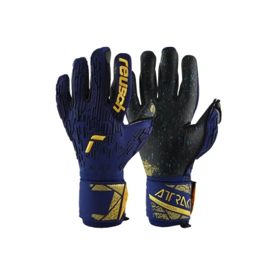 Abbildung von Reusch Night Spark Torwarthandschuh, Herren, Größe: 9, Blaugoldschwarz