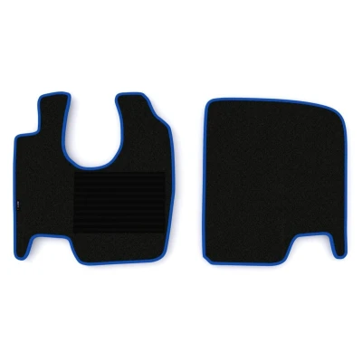 Abbildung von F CORE Velour MT25 BLUE Fußmattensatz Textil 2 Blau MERCEDES BENZ: ATEGO 3