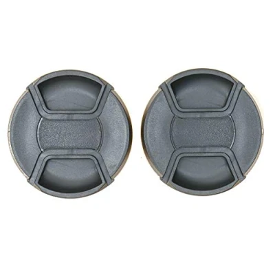 Abbildung von PROtastic® Objektivdeckel 72 mm (2 Stück) federbelasteter Klemmdeckel fällt nicht ab Passend für Nikon, Canon, Pentax usw. LC E O LC72