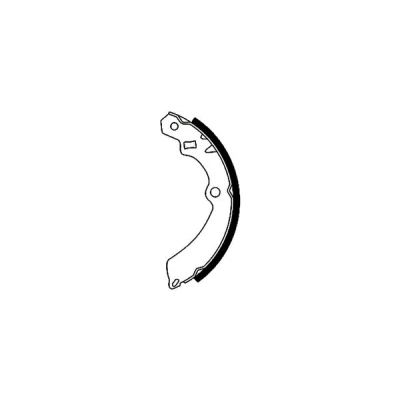 Abbildung von TEXTAR 91042800 Bremsbacken 220 35 ohne Handbremshebel SUZUKI: Vitara I SUV Cabrio,