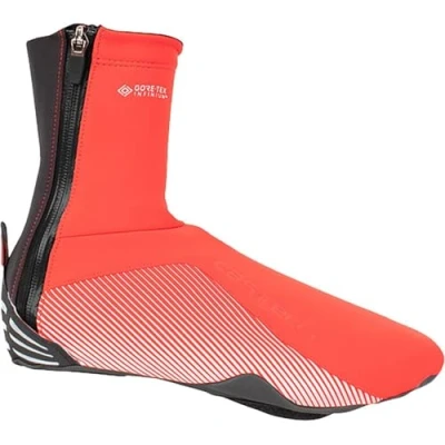 Abbildung von CASTELLI Damen Dynamic W Shoecover Socken, Rot/Ausflug, einfarbig (Getaway Solids), S