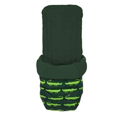 Abbildung von Cosatto Universal Fußsack Cosy Toes All Season Luxus Gesteppte Kinderwageneinlage waschbar Krokodil Smiles