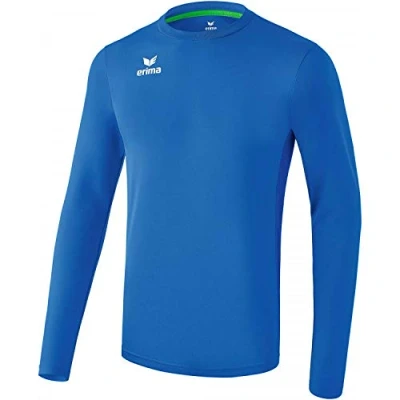 Abbildung von Erima Langarmshirt, Herren, Größe: Small, Blauweiss