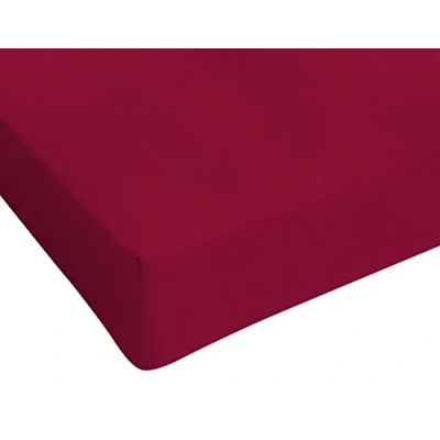Abbildung von Max color Betttuch 25cm Ecke, bordeaux, Einzelne